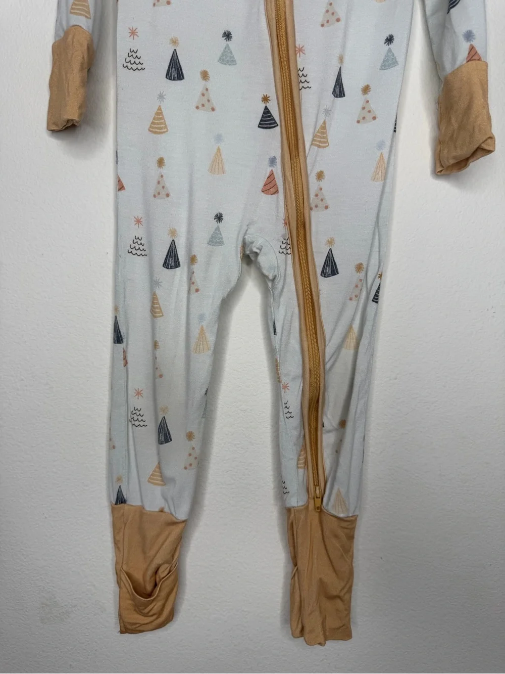 One Little Shop Party Hats Bamboo Long Sleeve Sleeper 18 to 24 Months